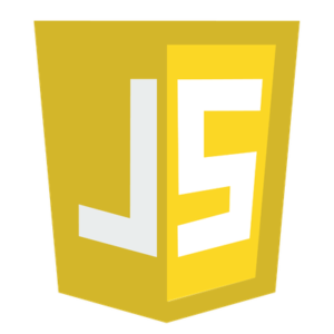 JavaScript programming language powering interactive custom web applications and platforms.